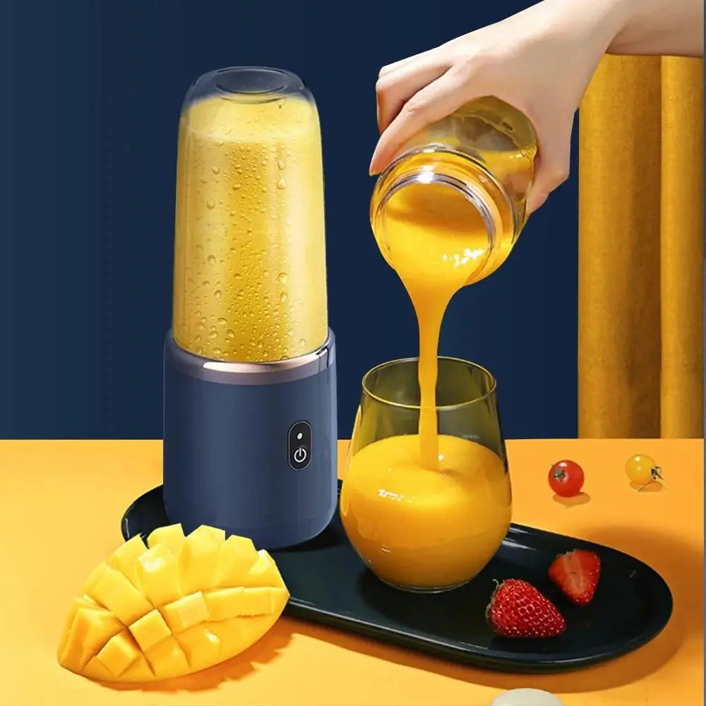 Portable Juicer Cup 6 Blade Blender Bottle