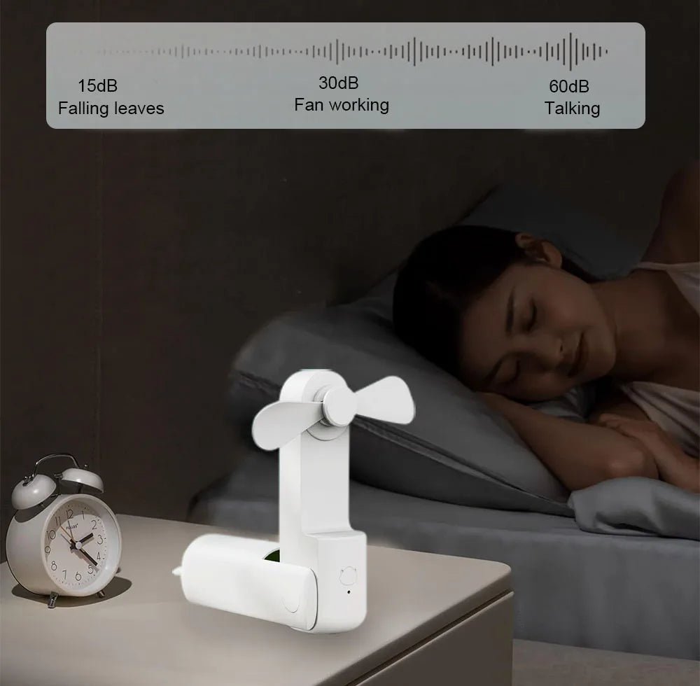 Portable Fan 2000mAh USB Rechargeable from NAPSA -