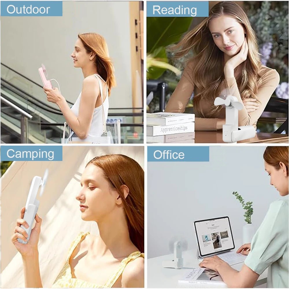 Portable Fan 2000mAh USB Rechargeable from NAPSA -