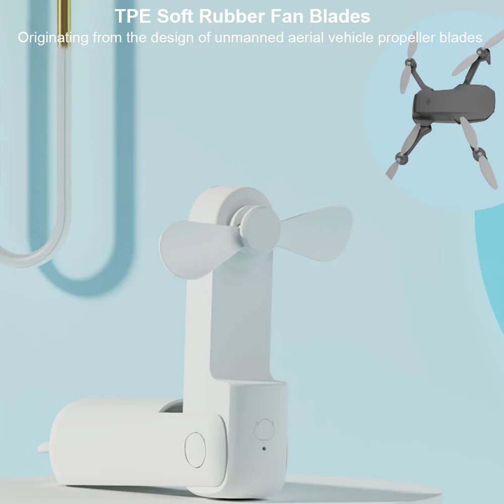 Portable Fan 2000mAh USB Rechargeable from NAPSA -