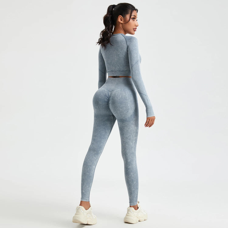 Wash Autumn Pant Sets Skinny Stretch Sport Pant Sets Beautiful Activewear Exercise Activewear Running Sport Leggings from NAPSA -