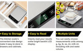 Digital Kitchen Scale Grams and Ounces from NAPSA - 