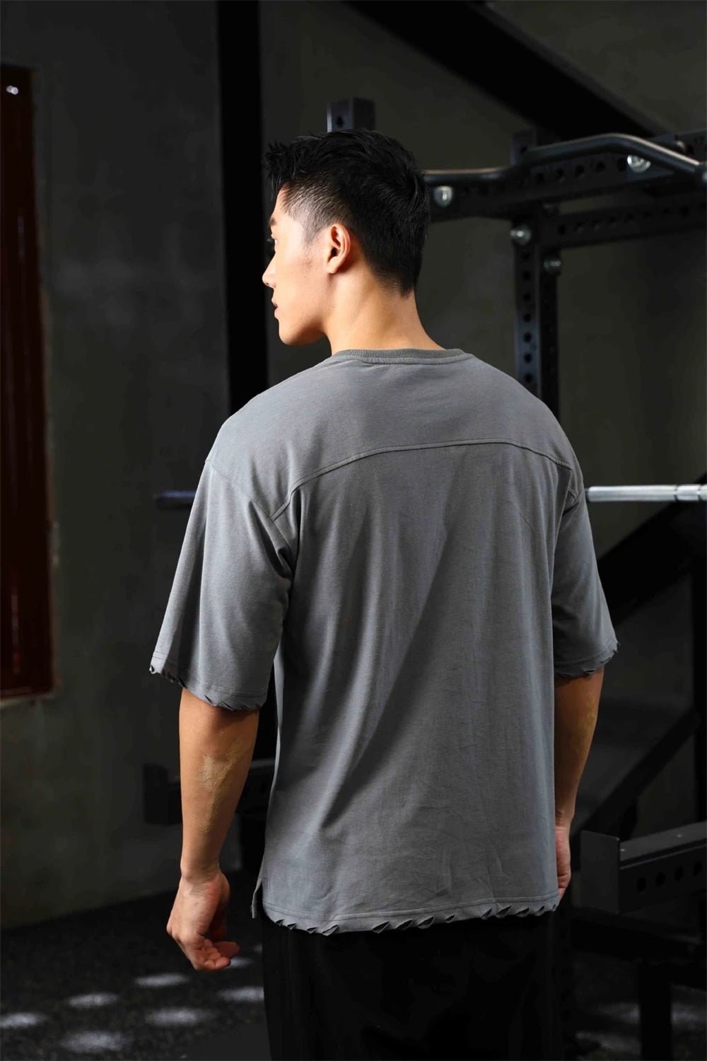 GANYANR Active Wear Men Running T-shirt Fitness Sportswear Short Sleeve Gym Bodybuilding Sports Jogging Training Yoga Dry Fit from NAPSA - 