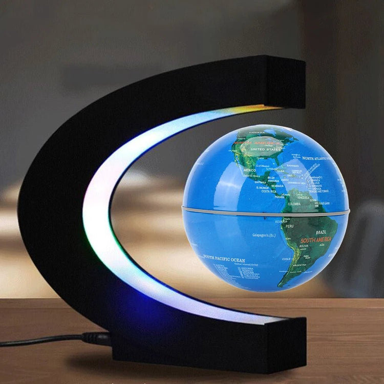 LED World Map Floating from NAPSA - 