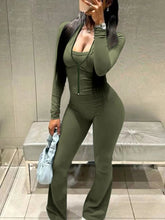 Loungewear Tracksuits Womens 2 Two Piece Set Activewear Full Sleeve Zip up Crop Top and High Waist Slim Long Pants Sets Outfit from NAPSA - 