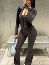 Loungewear Tracksuits Womens 2 Two Piece Set Activewear Full Sleeve Zip up Crop Top and High Waist Slim Long Pants Sets Outfit from NAPSA - 