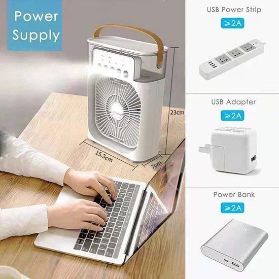 Mini Air Cooler LED Night Light Portable from NAPSA - 
