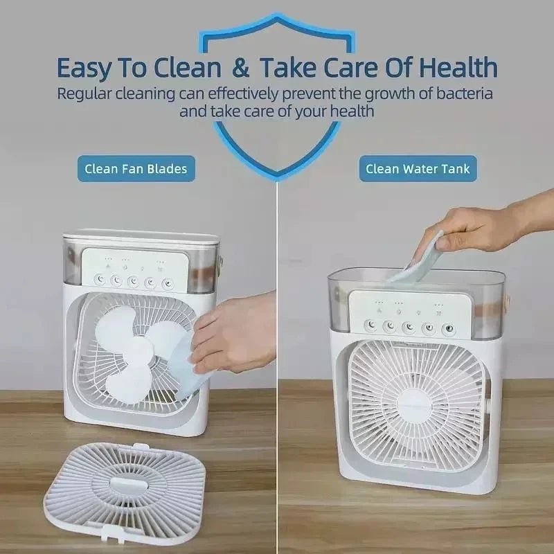 Mini Air Cooler LED Night Light Portable from NAPSA - 