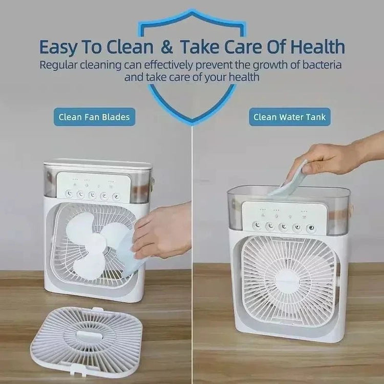 Mini Air Cooler LED Night Light Portable from NAPSA - 