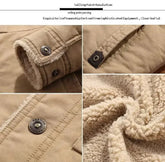 Outerwear Clothing fleece Bomber Jacket Men&
