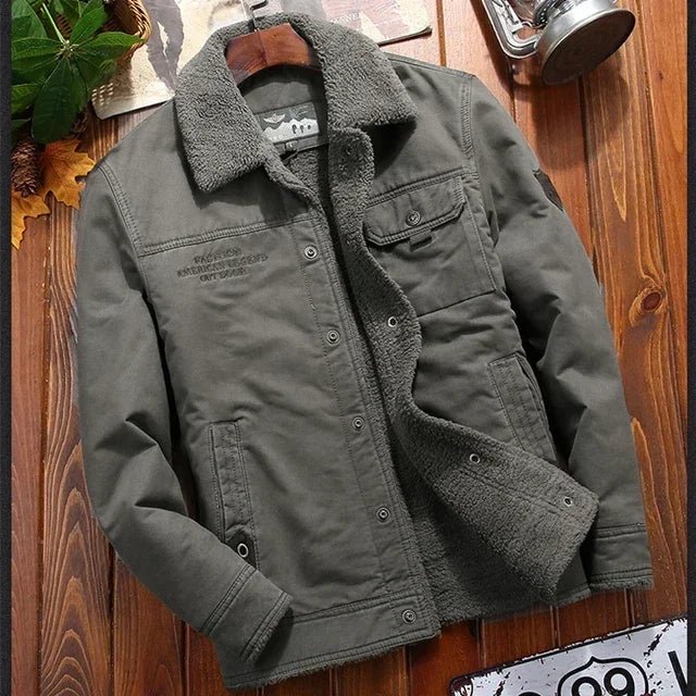 Outerwear Clothing fleece Bomber Jacket Men&
