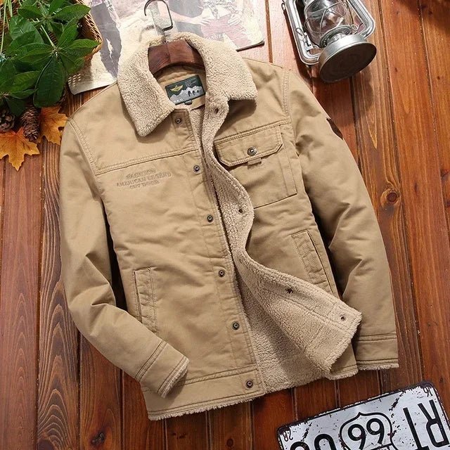 Outerwear Clothing fleece Bomber Jacket Men&