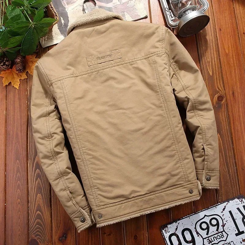 Outerwear Clothing fleece Bomber Jacket Men&