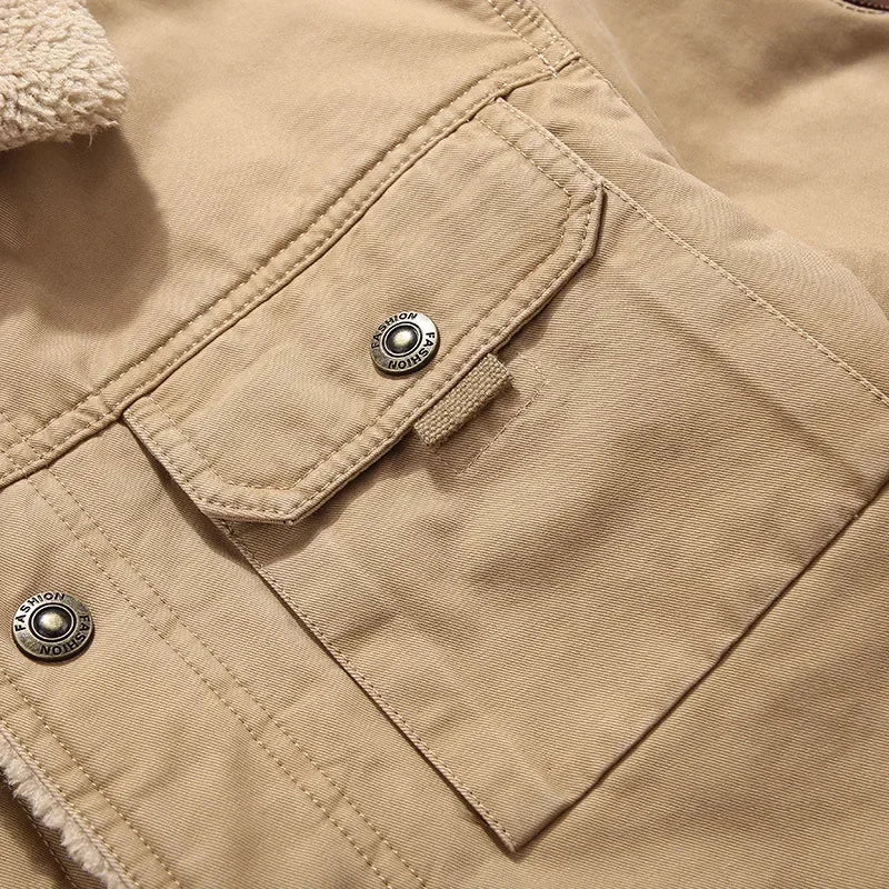 Outerwear Clothing fleece Bomber Jacket Men&