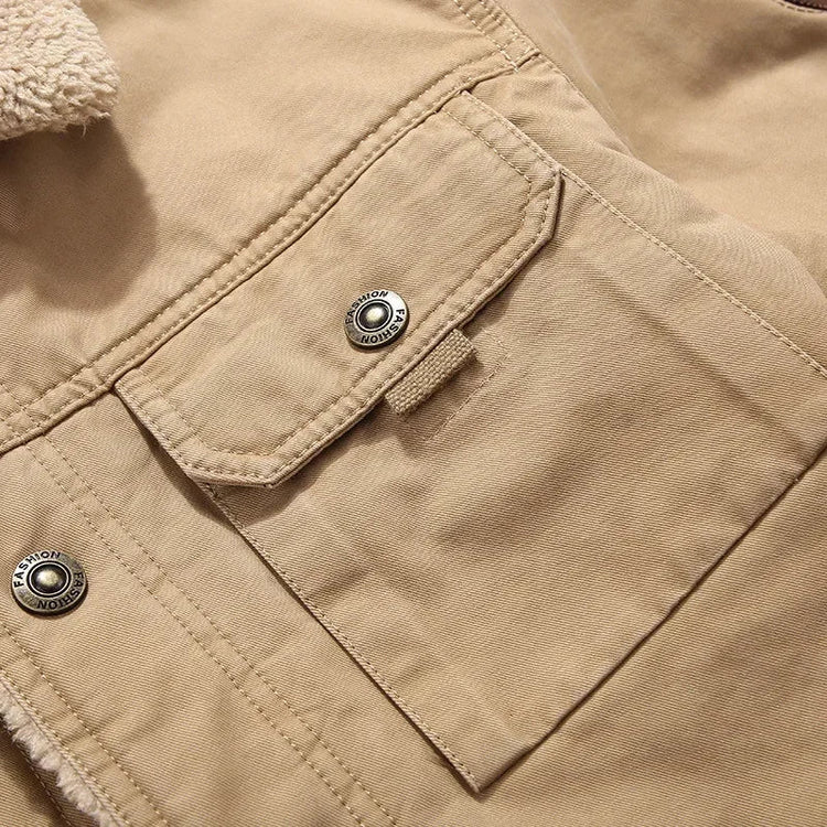 Outerwear Clothing fleece Bomber Jacket Men&