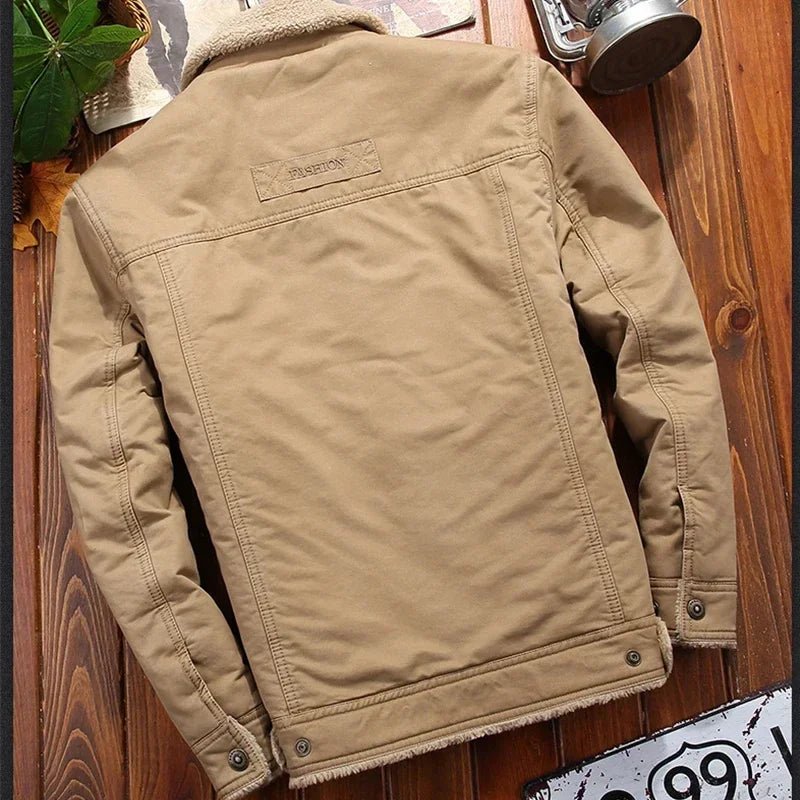 Outerwear Clothing fleece Bomber Jacket Men&