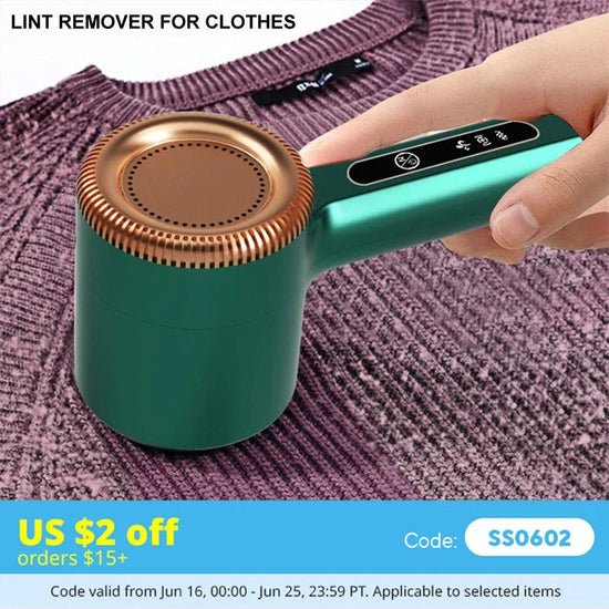 Portable electric fabric shaver for clothes from NAPSA - 