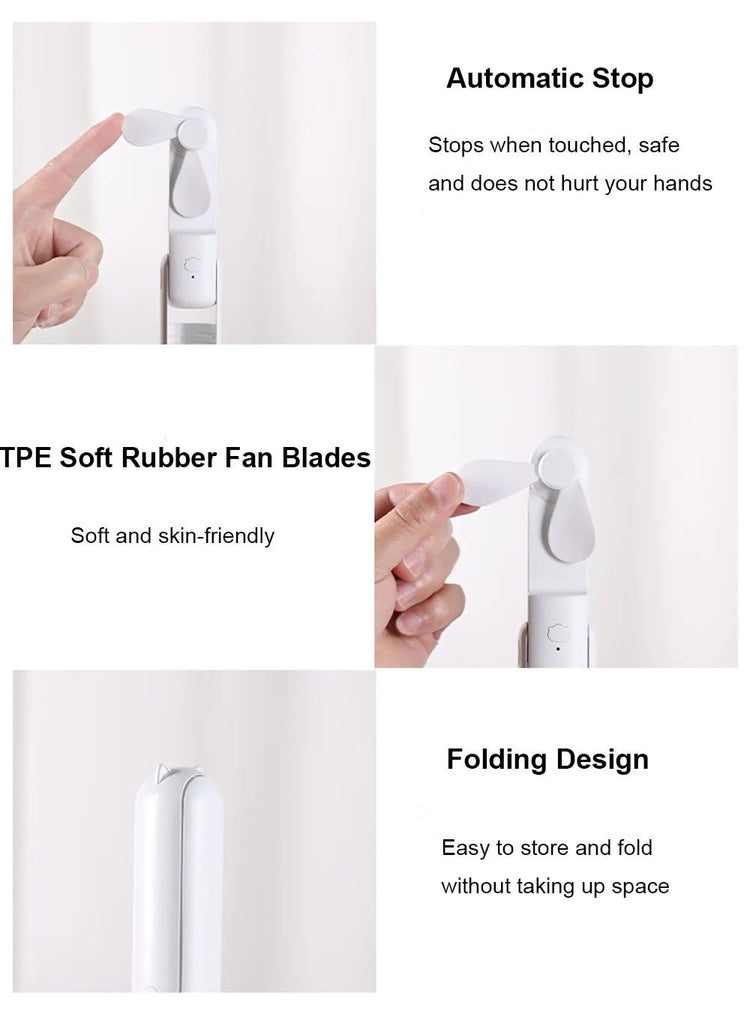Portable Fan 2000mAh USB Rechargeable from NAPSA - 