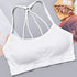 Sports underwear Women Yoga Fitness Seamless Crop Top Wide Letter Straps Comfortable Workout Activewear from NAPSA - 