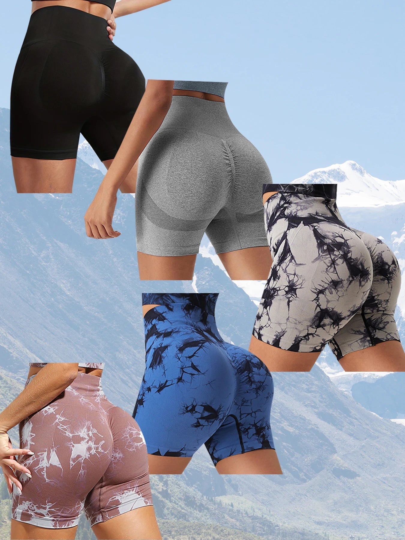 Summer Seamless Woman High Waist Activewear Skinny Stretch Sport Shorts Cycling Running Outdoors Activewear Classic from NAPSA - 