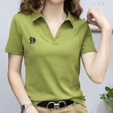 T-shirts Graphic Embroidery Women&