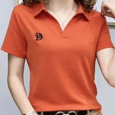 T-shirts Graphic Embroidery Women&