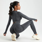Wash Autumn Pant Sets Skinny Stretch Sport Pant Sets Beautiful Activewear Exercise Activewear Running Sport Leggings from NAPSA - 