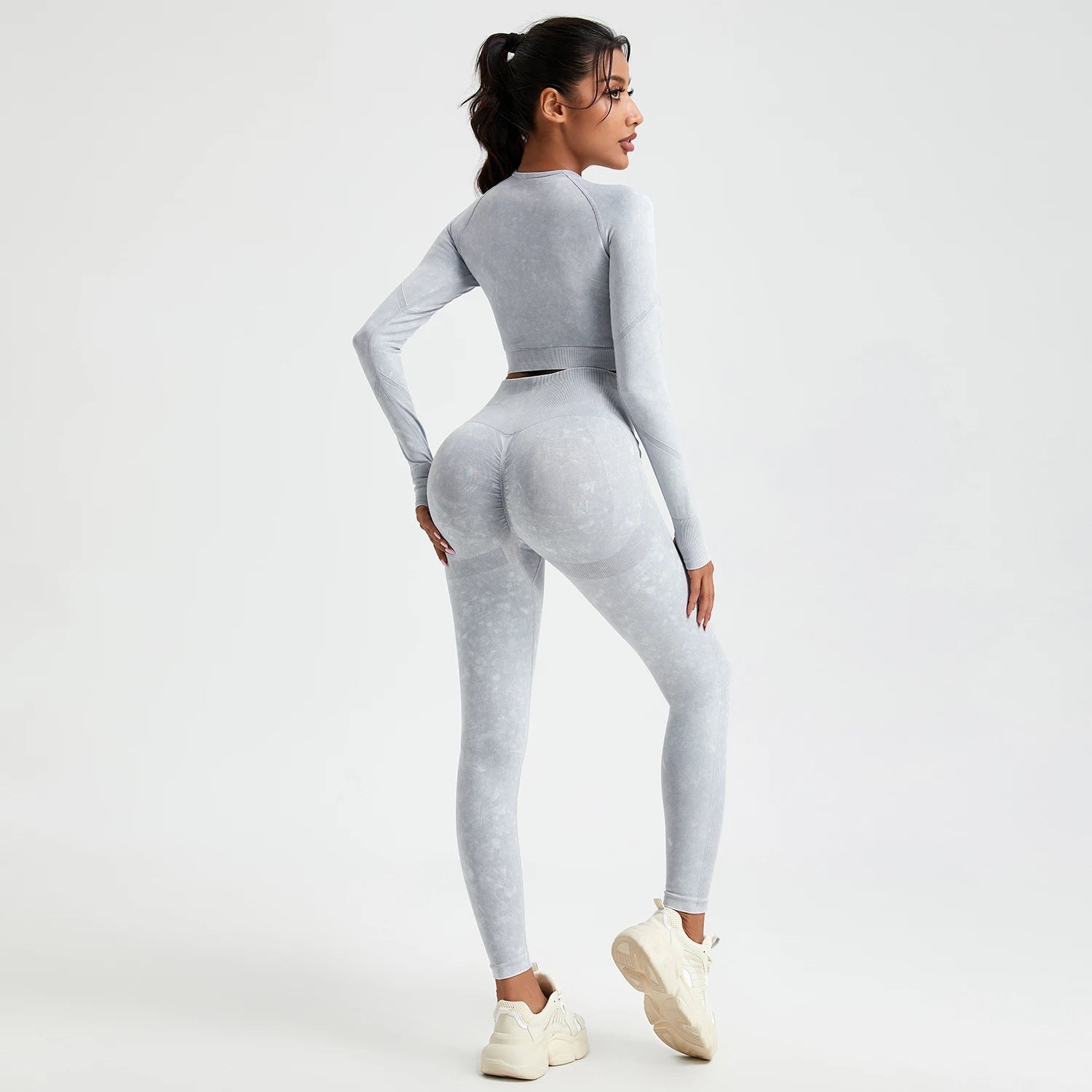 Wash Autumn Pant Sets Skinny Stretch Sport Pant Sets Beautiful Activewear Exercise Activewear Running Sport Leggings from NAPSA - 