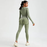 Wash Autumn Pant Sets Skinny Stretch Sport Pant Sets Beautiful Activewear Exercise Activewear Running Sport Leggings from NAPSA - 