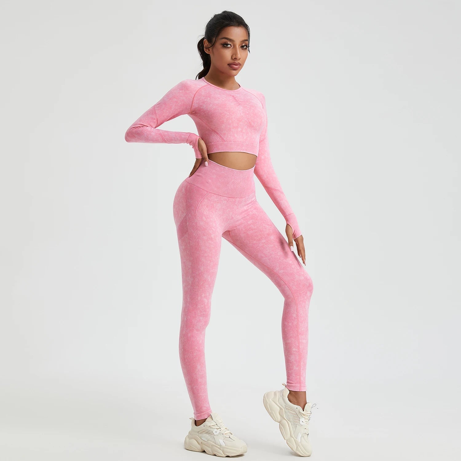 Wash Autumn Pant Sets Skinny Stretch Sport Pant Sets Beautiful Activewear Exercise Activewear Running Sport Leggings from NAPSA - 