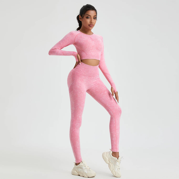 Wash Autumn Pant Sets Skinny Stretch Sport Pant Sets Beautiful Activewear Exercise Activewear Running Sport Leggings from NAPSA - 