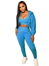 Women Activewear Summer Fitness Gym Yoga Sets Two Piece Set Bra Crop Top And High Waist Leggings Sportswear Training Workout Set from NAPSA - 