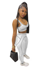 Women Activewear Summer Fitness Gym Yoga Sets Two Piece Set Bra Crop Top And High Waist Leggings Sportswear Training Workout Set from NAPSA - 